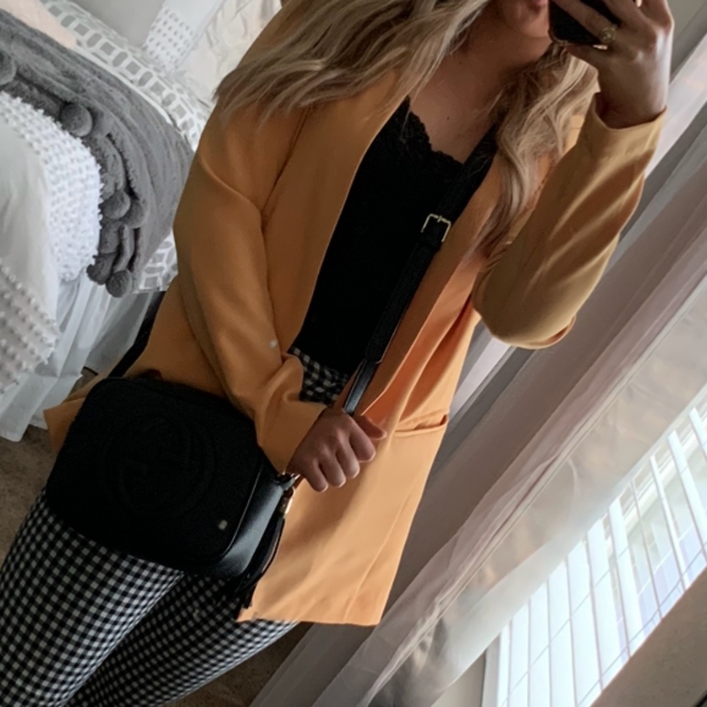 Yellow blazer!